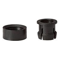 BIVAR CR-175 LED取り付けクリップおよびリング LEDクリップおよびリング 5mm ナイロン ブラック