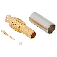 Amphenol RF 919-421P-71S12G 커넥터 MCX 스트레이트 크림프 플러그 벨덴 4855R,12G,75