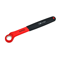 TOPTUL AAAW2121V4 VDE Insulated Single Ring Wrench 75ﾟ Offset (21mm, L=255mm)