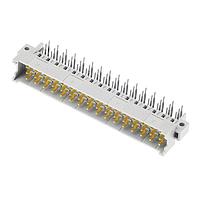 HARTING 09061326901222 Headers & Wire Housings DIN F male angled 32pin, PL2, NFF F1-I2 (rows b,z loaded)