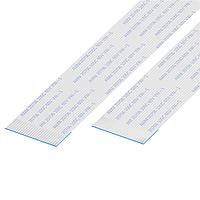 Cáp nhảy FFC / FPC 0.5mmP. Cáp dẹt linh hoạt, 24 tiếp điểm, dây dẫn cùng phía, dài 101mm/4in, mạ thiếc GCT (Global Connector Technology) 05-24-A-0101-A-4-06-4-T