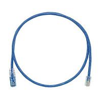 Panduit UTPKCH10MBU Cat 5e Keyed Copper Patch Cord, Cat 5e, Blue UT
