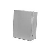 Hammond Manufacturing PJ12126RTW ジャンクションボックス N4X Jボックス 窓付き持ち上げ蓋 ツイストラッチ 12.13 x 12.13 x 6.13インチ - ファイバーポリ