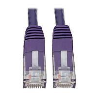 Cáp vá Cat 5e, Cat 6 10FT MÀU TÍM CAT6 GIG PTCHCBL Tripp Lite N200-010-PU