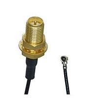 Johnson / Cinch Connectivity Solutions 415-0100-250 RF Cable Assemblies RA PLUG/BLKHD RP JK MED. PROFILE 250MM