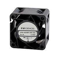 Same Sky (formerly CUI Devices) CFM-4020BF-2110-381-20 Axial dc axial fan, 40 mm square, 20 mm, 24 Vdc, ball, 11000 RPM, 13.76 CFM, TS