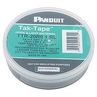 Panduit TTR-20R0 Hook and Loop Ties Hook and Loop Roll, Low Profile, 20'L (6