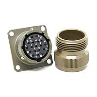 Amphenol Industrial PT00A22-21PW-SR Receptacles PT 21C 21#16 PIN RECP