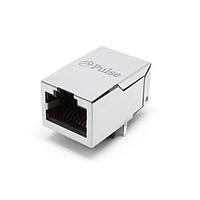 Jack Mod Modular RJ45 1X1 8P8C Cat 5 THT Tab Up Pulse Electronics JXR1-0005NL