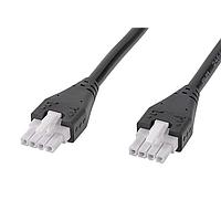Cáp Dây Rời MFJr-MFJr OTS SR 1m 4 Mạch Đen Molex 215330-0410