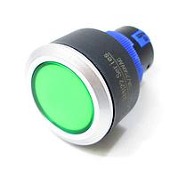 Công tắc tiêu chuẩn 3A/250VAC TẮT-(BẬT) ĐÈN LED XANH (12V) Mountain Switch 107-KP86-F6-EV