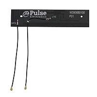 Pulse Electronics W3906B0100 パッシブアンテナ アンテナ内蔵 0.698-3.6GHz GNSS I-PEXMHF