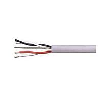 Cáp Điều Khiển 24 AWG 20 Dây Dẫn 300V Lớp Giấy Nhôm/Lớp Bện, MPPE, Cuộn 1000 ft, Màu Xám Alpha Wire 78428 SL001