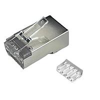 Đầu nối 8P8C Cat6a có vỏ bọc, phích cắm mod, mạ 50u" MH Connectors MHRJC6AR211N