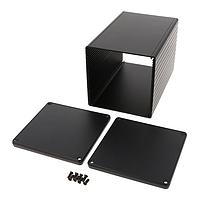 Hammond Manufacturing 1455NS1602BK エンクロージャー 160 X 103 X 103MM SQ 外部エンクロージャー