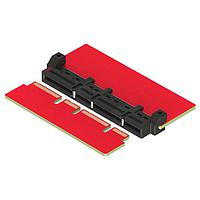 Đầu nối cạnh thẻ tiêu chuẩn gắn kiểu straddle 2.36mm 56 chân Molex 207263-6236