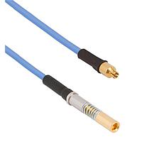 Amphenol SV Microwave FSSMPS-047-S16DSMPS-180 RF Cable Assemblies SMPS Straight F SMPS (Size 16) 18"Cable