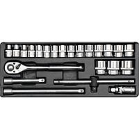 Yato YT-12651 Tool set 1/2" 23pcs