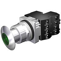 Đẩy-Kéo 3VỊ TRÍ,MTD,XFR 120V,XANH LÁ,NCXLB-NC,LED SIEMENS 52PP7G3UB