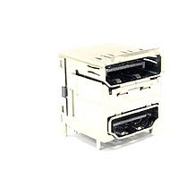 Đầu nối Combo DisplayPort + HDMI Loại A Rego Electronics 915DPHD-1752A1AD0