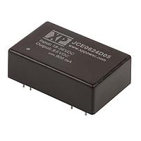 XP Power JCE0648D12 アイソレートDC-DCコンバータ、6W、2:1、DIP24、2出力