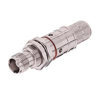 Đầu nối TNC cái (jack) gắn tường, đầu nối ép, chân không hàn, không cắt bện Amphenol Times Microwave Systems EZ-500-TF-BH-X