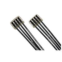 JST Commercial A04SR04SR30K203B Jumper Assembly 8" SR JUMPER ASSY 1:N