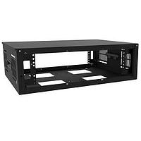 Hammond Manufacturing SDC243U17BK 월 마운트 랙 3U 24W 17.5D 다용도 캐비닛
