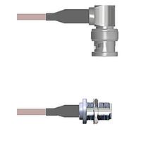 Amphenol Custom Cable Q-0F025000H009i RFケーブルアセンブリ BNC-RP/N-SJB G142 9I