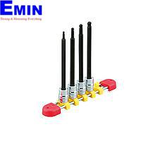 Bộ lục giác chìm KTC TBT2L04BPH (1/4", 4pcs)