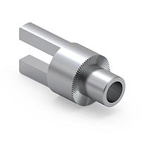 Mill-Max 2807-2-01-44-00-00-07-0 端子ピン、スロット付きスウェージマウント .062PCB 長さ .109