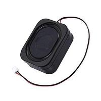 Same Sky (formerly CUI Devices) CES-403015-24130L Enclosed Speaker, 40 x 30mm rectangle, 15mm deep, Cloth+paper, Nd-Fe-B, w/case, 2W, 4?, 800Hz, wire leaded