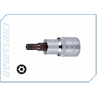 Crossman 99-251 1/2 인치 드라이브 Torx® 조작 방지 비트 소켓  (T60, 60mm)