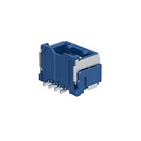 Ổ cắm 1.5mm CLIK-Mate Rcpt SR SrfMnt 4Ckt Xanh Molex 502584-0464