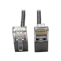 Cáp Cat 6 1FT Đen CAT6 Mỏng Góc Vuông Tripp Lite N201-SR1-BK