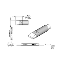 JBC C210039 인두 팁 (Chisel, 2.9 x 0.7mm)