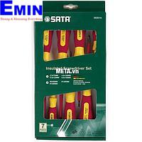 Bộ tuốc nơ vít cách điện 7 chi tiết SATA 09301A