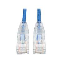 Tripp Lite N201-S04-BL Cat 6 Cat6 GB SnaglessSlim UTP Cable Blue 4 ft