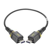 Cáp USB / Cáp IEEE 1394 HARTING PushPull V4 v2.0 USB 3.0 Loại A, Bộ cáp, 2xHARTING PushPull, PVC, 1.5m HARTING 09454452902
