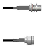 Amphenol Custom Cable Q-1X02N0008072i RF Cable Assemblies N-SJB/N-SP RG58 72I