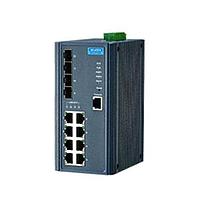 Advantech EKI-7712E-4FI-AU マネージドイーサネットスイッチ 8FE + 4SFP マネージドイーサネットスイッチ ワイド