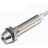 Mallory Sonalert FL1M-6CJ-1-G12V Indicators LED GRN 6MM NUT 12VDC