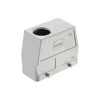 HARTING 19628160431 Headers & Wire Housings 16B EMC Hood Top and Side Entry, Double Lever, High Construction, M25 side + M32 top