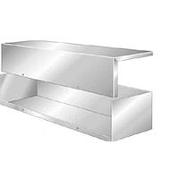 Giá đỡ & Tủ giá đỡ Vỏ hộp Flangelock (Khóa bên)     D  R  C    4 x 2.25 x 2.25 LMB Heeger SL422-Gray