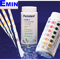 Palintest PT637 풀 테스트 스트립 6in1 (50 pcs)
