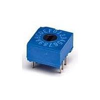 Công tắc xoay DIP xoay âm Alcoswitch - TE Connectivity DRD16RAE04