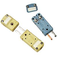 OMEGA HMPW-J-M High Temperature & Ferrite Core Miniature Thermocouple Connectors (J, ANSI, Miniature Male Thermocouple Connector)