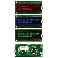 Newhaven Display NHD-0216K3Z-NS(RGB)-FBW-V3 LCD RGB Serial FSTN (-) 80.0 x 36.0