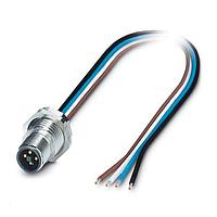 PHOENIX CONTACT 1424136 AC Power Cable SACC-DSI-M12MST- 4CON-M16/0.5