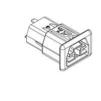 Anderson Power Products 2002V2-BK ハウジング VERTICAL PCB RECEPT HSG/1.2MM パネル